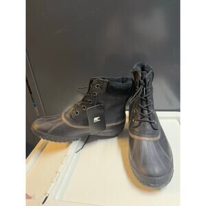 Sorel Men’s waterproof leather Duck Boots size M10
